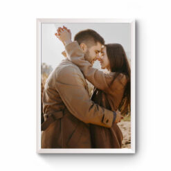 Quadro com Acetato e Moldura Branca