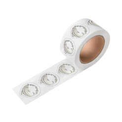 Rótulo BOPP Transparente com Hotstamping